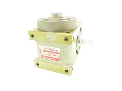 Sankyo Sandex 4.5DF-03302R-S3A1 Rotary Indexing Drive 85mm OD Dual Input