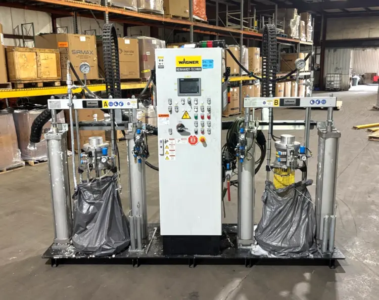 Used WAGNER CONTI FLOW ROBOT CONTROLLER AND DISPENSER FEEDER UNITS Robot Parts | Maverick Industrial Sales #1116483