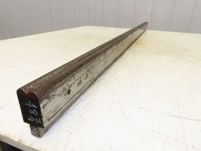 Press Brake Die 48-7/8" Long 90° V 5/16" W 1/8" D 1-3/4" H 1/2" Tang