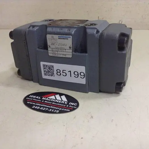 Used REXROTH 4WEH10E40/6AG24N9ETK4/V Valves/Fittings Michigan US | Ideal Machinery #584352