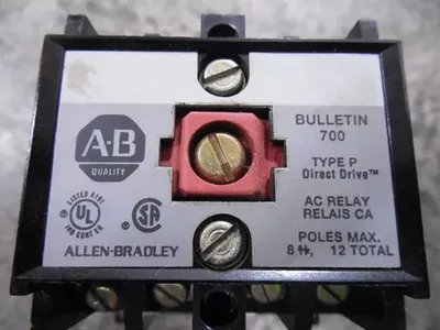 Allen Bradley 700-P400A1 AC Relay Module Series B Used