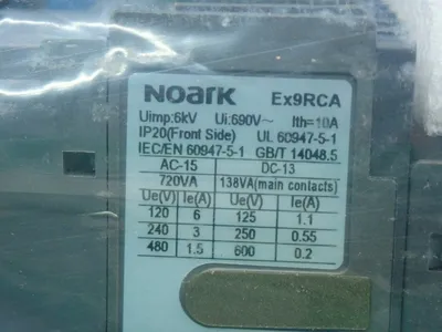 New | in-Stock NOARK EX9RCA44DBS PLC Contactors Ohio US | HGR 24 #1095164