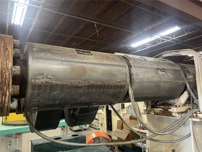 6" Welex Extruder, 30:1 L/D, 500 HP AC Motor