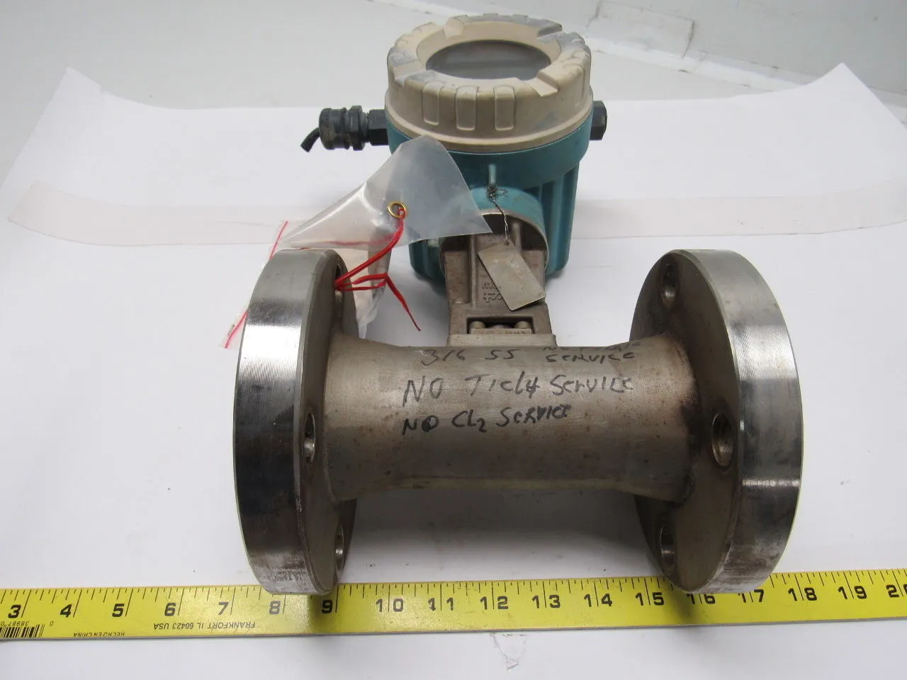 Endress Hauser 72F50-SK0AA1NAB4AA Prowler 72 Vortex Flow Meter  12-30VDC