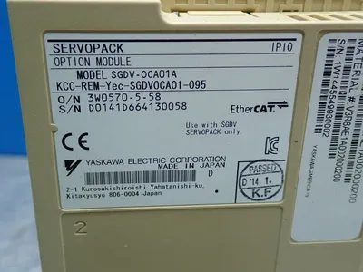USED YASKAWA SGDV3R8AE1A002000