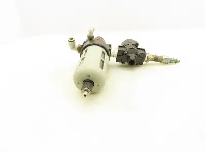Koganei FR300-03-A Pneumatic Filter Regulator Throttle Valve Assembly 3/8" NPT
