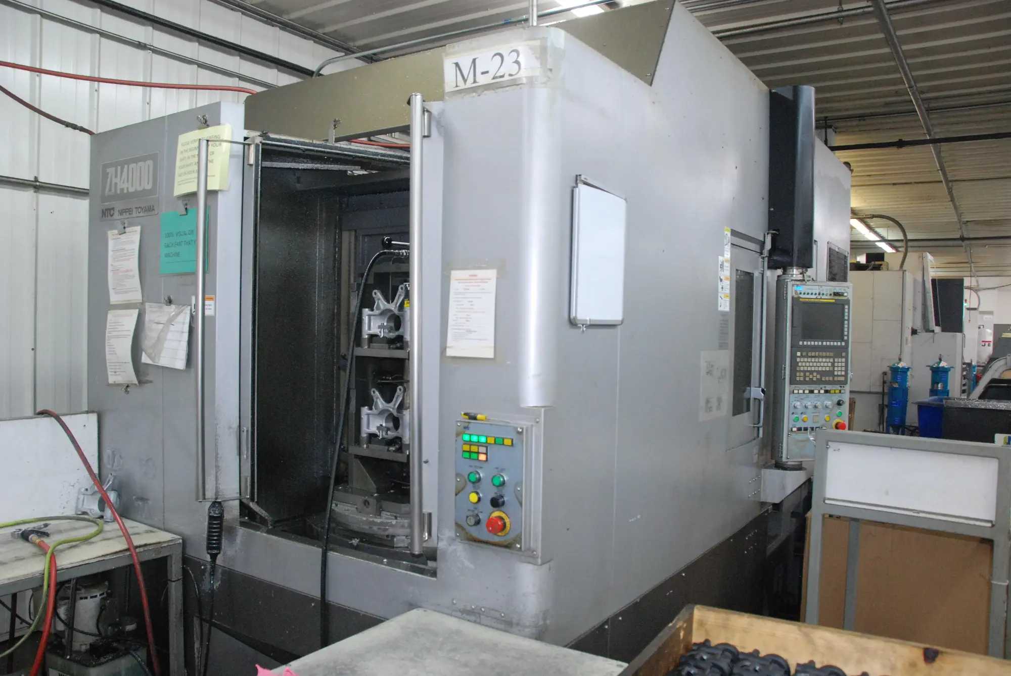Used 2007 NTC ZH 4000 Horizontal Machining Centers Minnesota US | Orca Machine Tools, Inc. #1262843