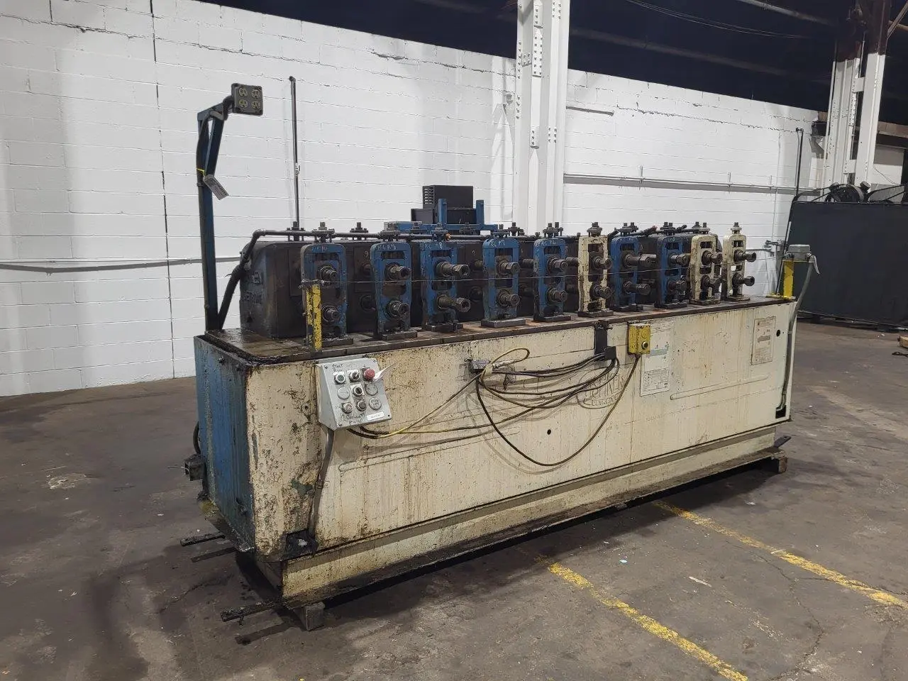 10 STAND X 2" TISHKEN ROLLFORMER: YOBRO #25360