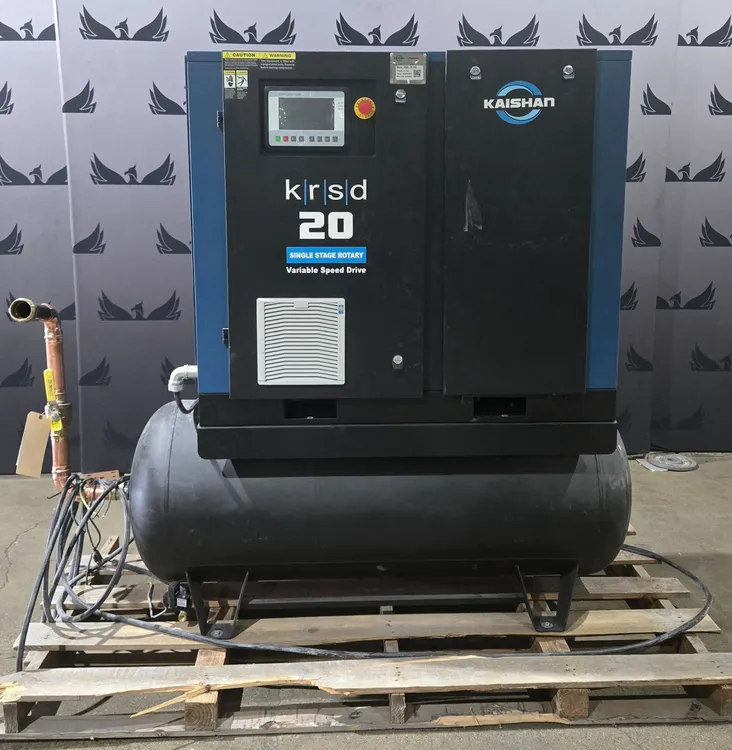 New | in-Stock 2022 KAISHAN KRSD-20 VSD High Pressure Air Compressors Michigan US | iGAM Industrial Marketplace #1271973