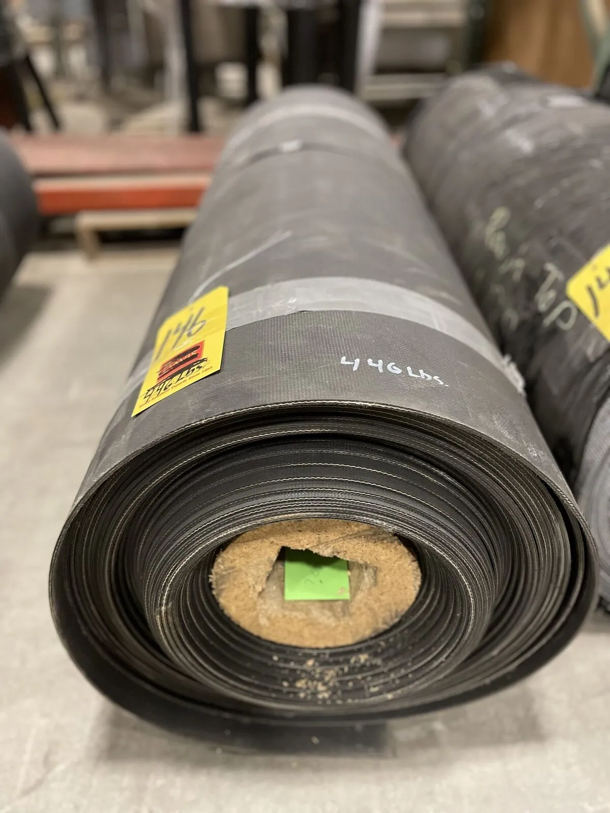 47.5″ PVC 2-Ply Rough Top PVC Conveyor Belt 97′ X 4mm