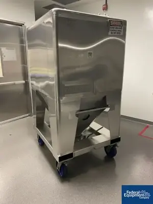 USED TOTE Systems 48" x 42" x 40" Tote Systems Stainless Steel Transfer Bins