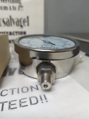 New | in-Stock WEKSLER BY4CYCB4LW Universal Pressure Meters Ohio US | Surplus Asset Holdings #1238159
