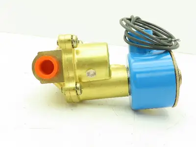 Honeywell Skinner 708X1D1B Solenoid Valve 2-Way NO 120V 3-125 PSI 3/8" NPT