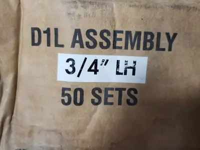 Anchor Bolt w/ Expansion Shell D1L Assembly, 3/4" LH, (Box of 50)