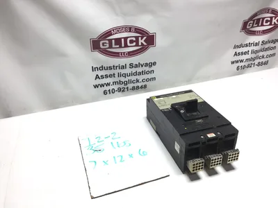 Square D Thermal Magnetic circuit breaker LAL36225 3 Pole 225A, 600V