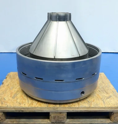Westfalia MSE 500-01-777 warm milk separator, 316SS.