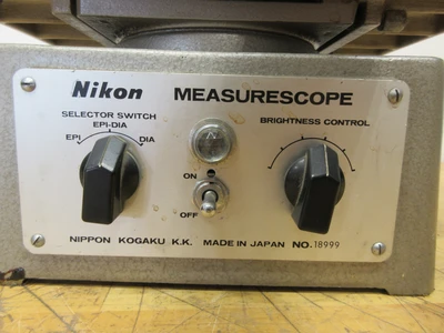 Used NIKON MEASURESCOPE Microscopes Minnesota US | Machinesused.com #1278689