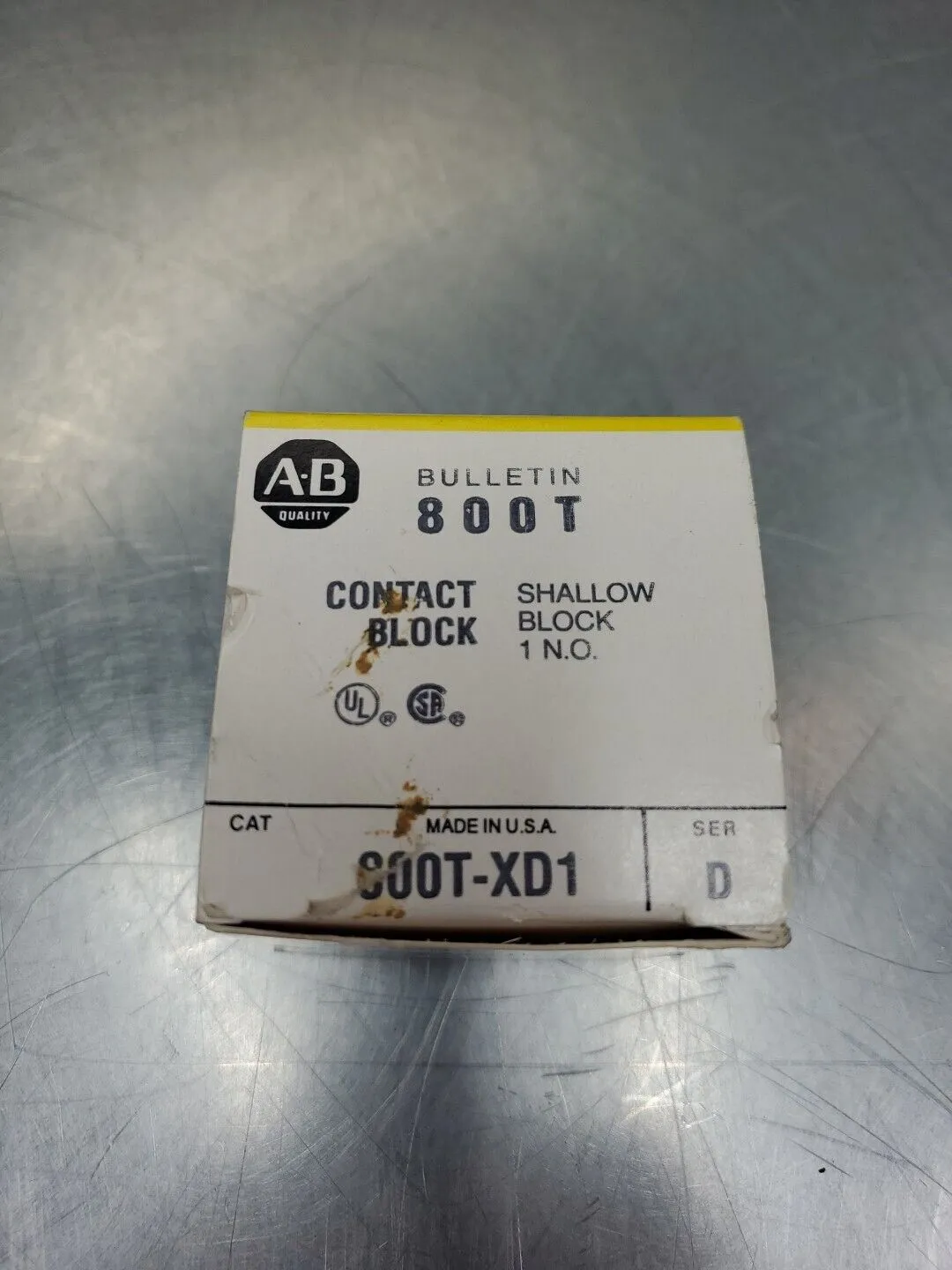Allen Bradley 800T-XD1 Ser. D Contact Block. 4D-42