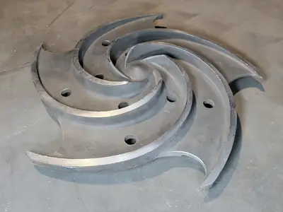 5-Vane Pump Impeller 316SS, 1.5x3-13, 046435