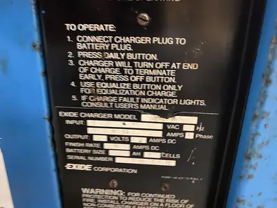 USED EXIDE ES3-16-680