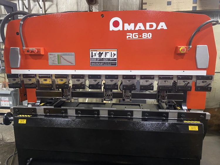 Used 1997 AMADA RG-80 Press Brakes Illinois US | Gadsden Engineering #39217
