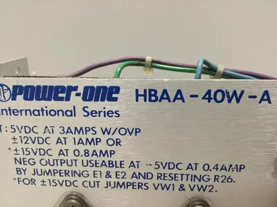 USED POWER-ONE HBAA-40W-A