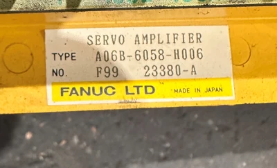 FANUC A06B-6058-H006 SERVO AMPLIFIER