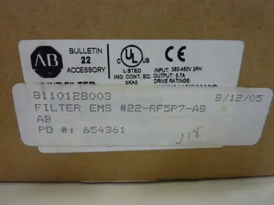 NEW ALLEN BRADLEY 22-RF5P7-AS SER A