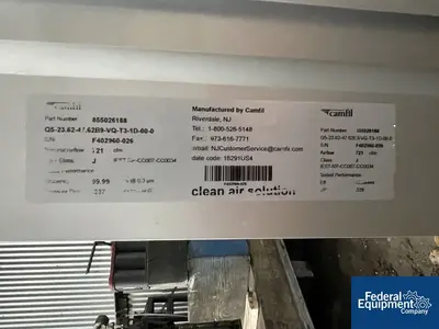 USED Camfil Camfil Megalam Air Filter Panel with Frame