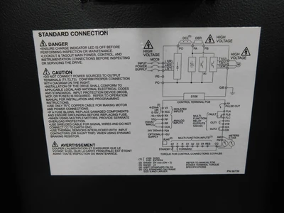 Used Toshiba VT13G9U4500 Variable Speed Drives Ohio US | Equipment Recovery Corp. #1329782