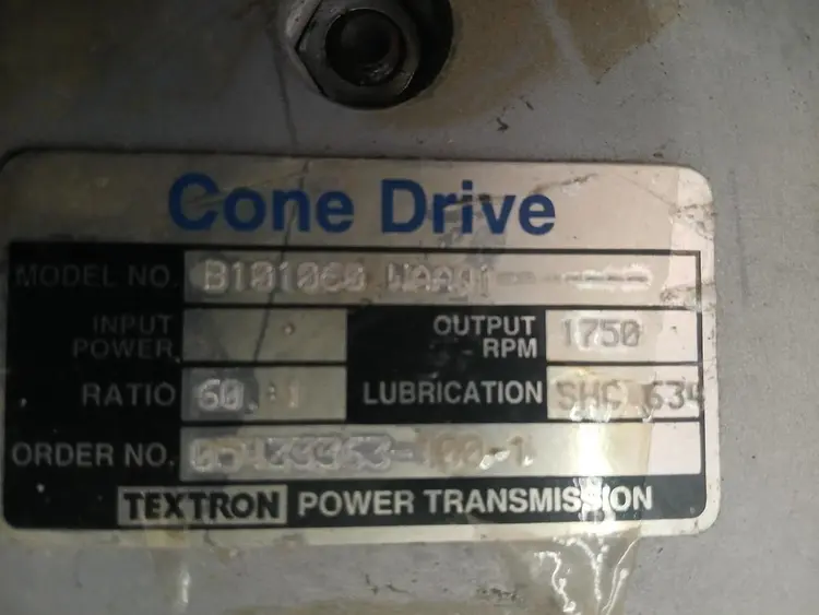 Used TEXTRON 8131032 HMAA1 Speed Reducers Tennessee US | BAKE Marketing #897567
