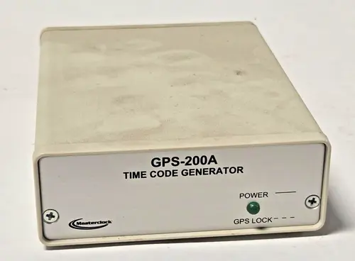 Masterclock GPS-200A GPS receiver time code generator