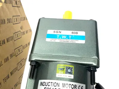 USED TUNG WAY TEAM INDUCTION MOTOR 40W 1450/1720RPM W/ 5GN60B GEAR HEAD