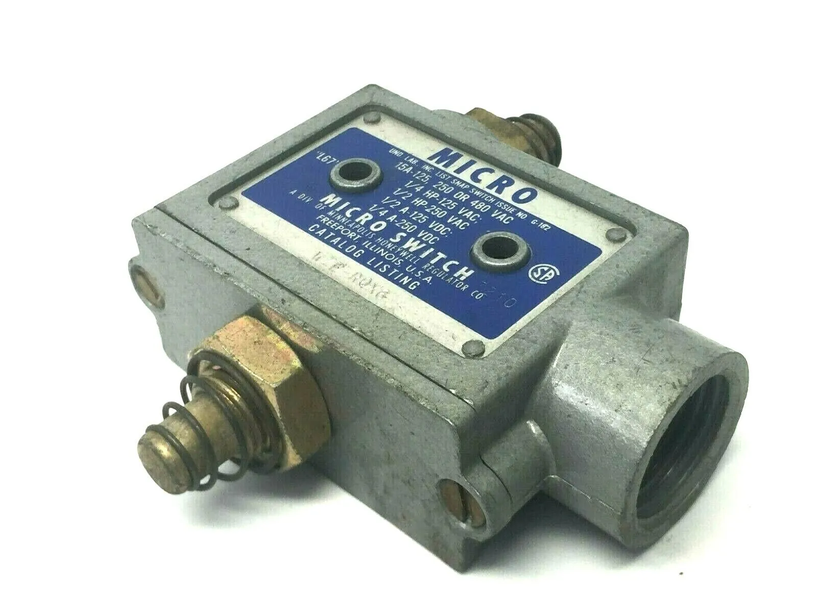 USED HONEYWELL MICROSWITCH LIMIT SWITCH