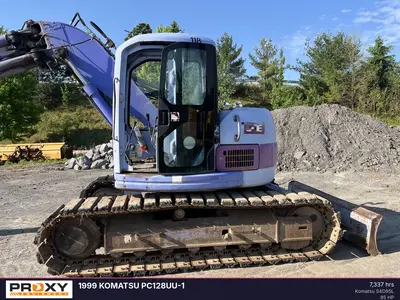 Used 1999 KOMATSU PC128UU-1 Crawler Excavators Pennsylvania US | Proxy Equipment #1388787