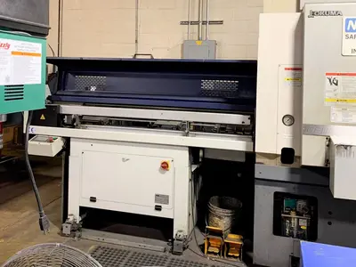 Used 2012 OKUMA GENOS L300MY CNC Lathes Ohio US | Toolquip, Inc. #1293850