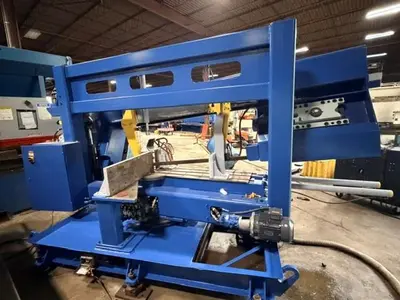 Used OCEAN HYDMECH DM18/42 Horizontal Dual Column Band Saws Arkansas US | SMF MACHINE TOOLS #1548854