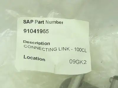 100CL Connecting Link Roller Chain #100 Standard Riveted Lot of 4
