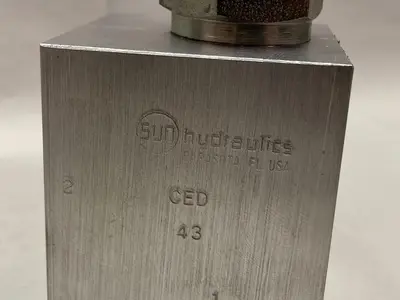 New | in-Stock SUN HYDRAULICS CED-43 Pump & Valve Parts Ohio US | Surplus Asset Holdings #1247190