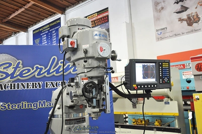 New | in-Stock ACRA LCM-50 MILLPWR 2AX Vertical Mills California US | Sterling Machinery Exchange #1466968