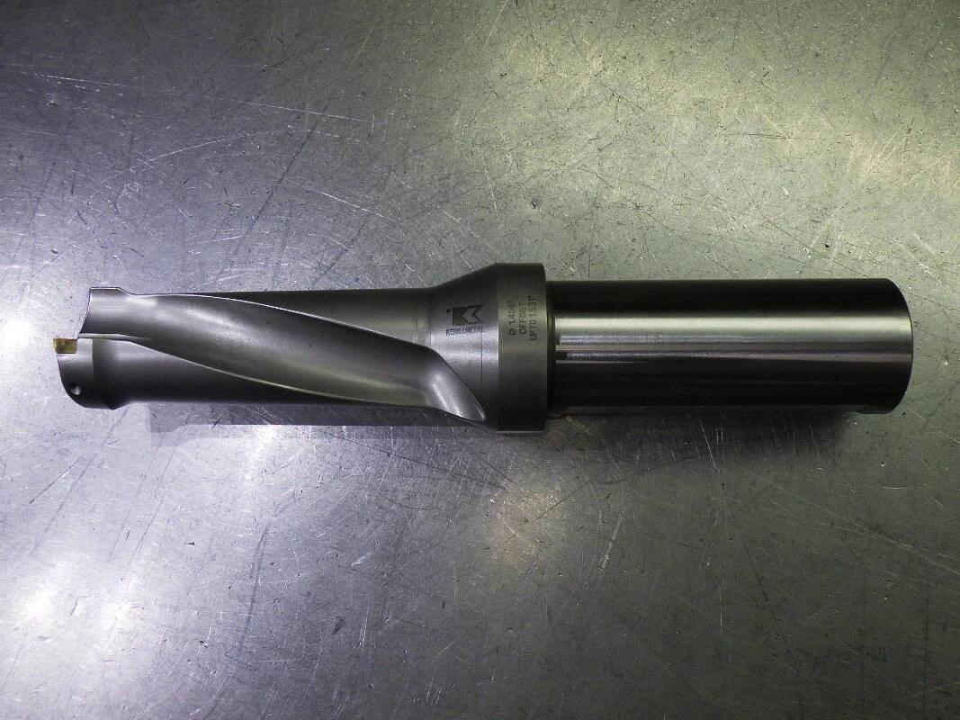 Kennametal 1.406" Coolant Thru 2.5xD Indexable Drill 1.5" Shank DFT1406R2SSF150 (LOC3422)