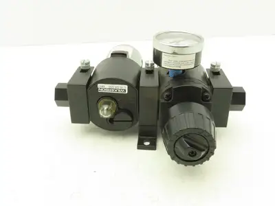 Wilkerson CB6-4-000 Pneumatic Regulator/Filter/Lubricator Guage 1/2" NPT 150PSIG