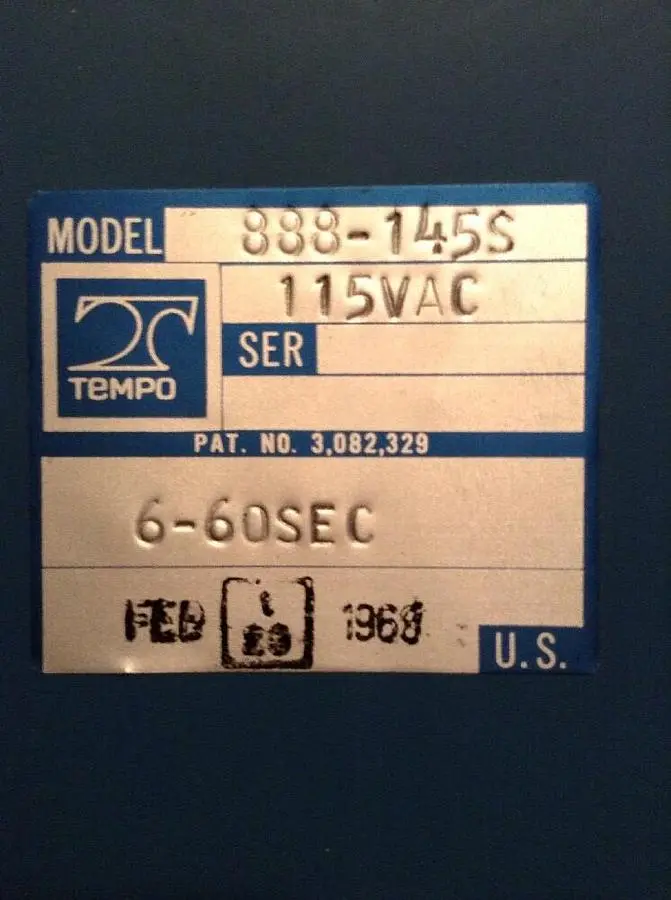 New | in-Stock TEMPO 888-1455 Miscellaneous Equipment (Electrical & Power) | Surplus Asset Holdings #1192917