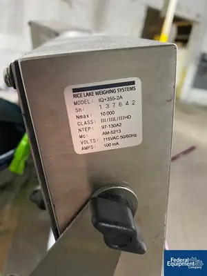 USED Metalfab 2" MetalFab Loss In Weight Feeder, Model BWP2-KE00, S/S