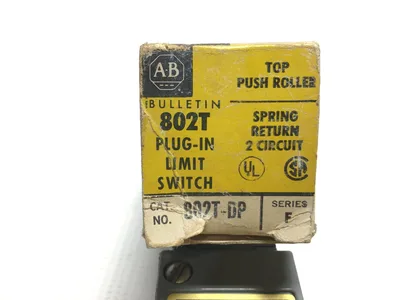 Allen-Bradley 802T-DP Plug-In Oiltight Limit Switch Series F 120-600VAC Nema A600