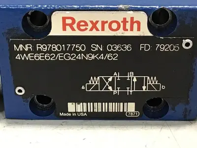 USED REXROTH 4WE6E62/EG24N9K4/62