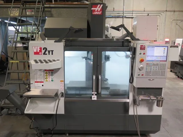 Used 2020 HAAS VF-2YT Vertical Machining Centers California US | Wheeler Machinery Sales 25 #176442