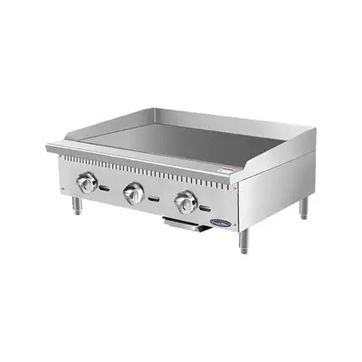New | in-Stock Atosa New Atosa ATMG-36 HD 36" CookRite Manual Gas Griddle with Total 90,000 BTU Commercial Flat Top Griddles Illinois US | Falcon Restaurant Supply #1375240