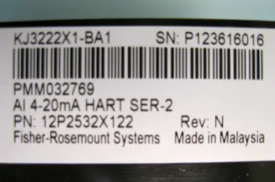 NEW Emerson KJ322X1-BA1