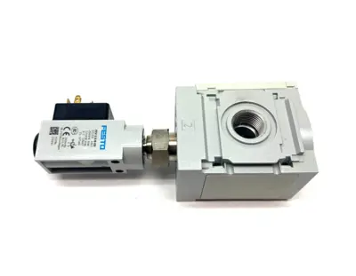 USED FESTO BRANCHING MODULE 1/2" NPT PORTS
